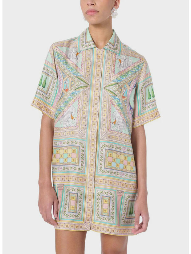 ABITO PRINTED SHIFT, 02 LE LABYRINTHE, large