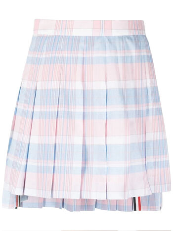GONNA THIGH LENGTH DROPPED BACK PLEATED, , small