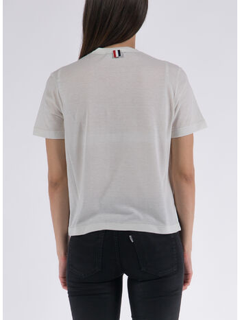 T-SHIRT SHORT SLEEVE POCKET TEE, 113 NATURAL WHITE, small