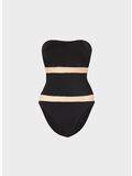 COSTUME INTERO BISHOP, BLACK/NUDE MESH, thumb