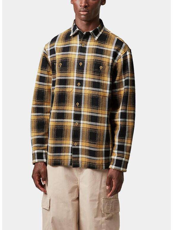 CAMICIA L/S VAUGHN, 35UXX VAUGHN CHECK DIJOON, medium