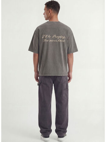 T-SHIRT TENRIKO, WASHED BLACK, small