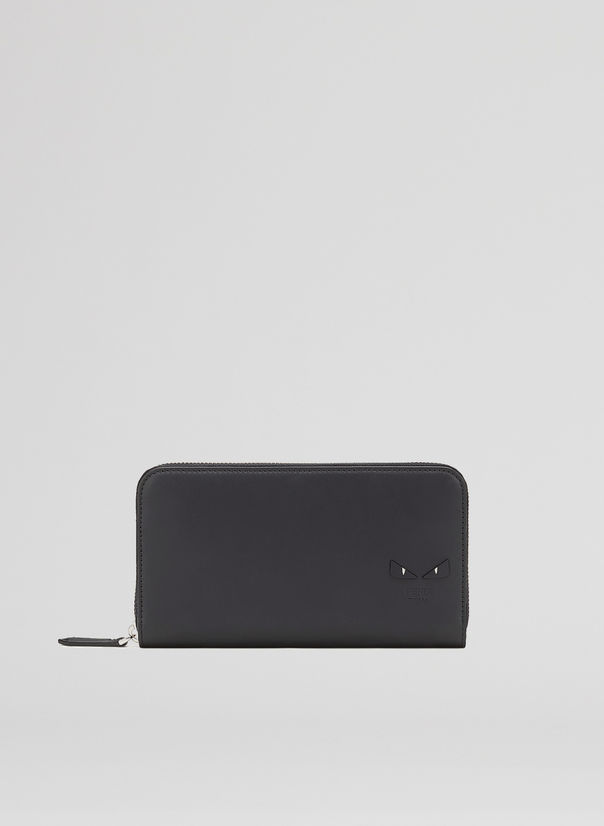 PORTAFOGLIO ZIP AROUND, F0GXNBLACK, large