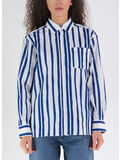 CAMICIA CHEMISE SELA, IAH BLEU FONCE, thumb