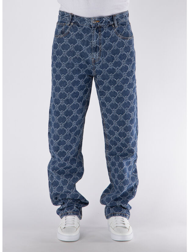 JEANS RAHUL STRAIGHT SHIELD, BLUE, large