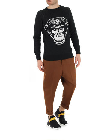 MAGLIONE MONKEY A/W 16, BLACK, small