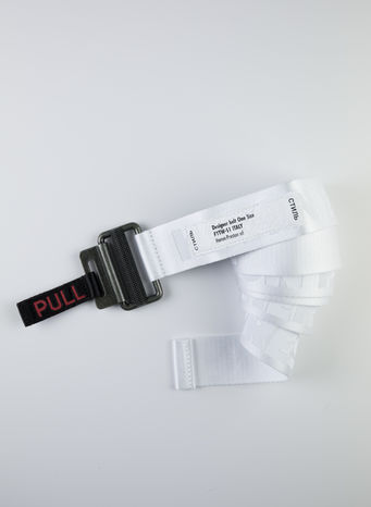 CINTA KK TAPE BELT, OFFWHITE/OFFWHITE, small