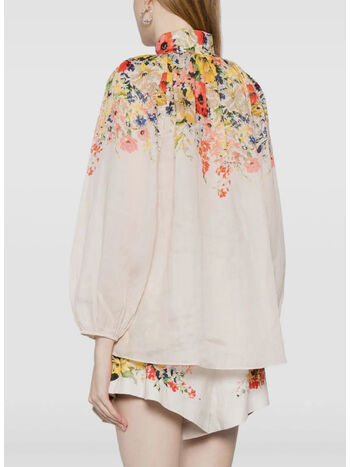 BLOUSE ALIGHT BILLOW, IVF IVORY FLORAL, small