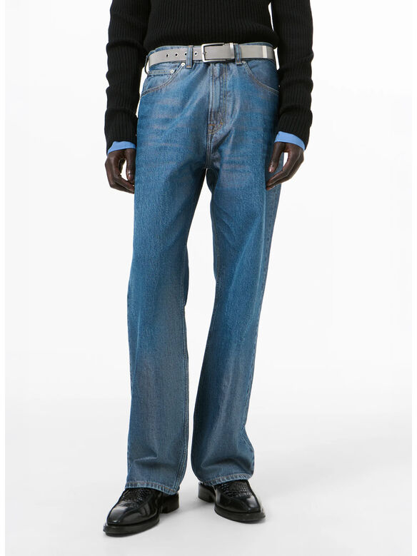 JEANS THIRD CUT, ELECTRIC BLUE WASH, medium
