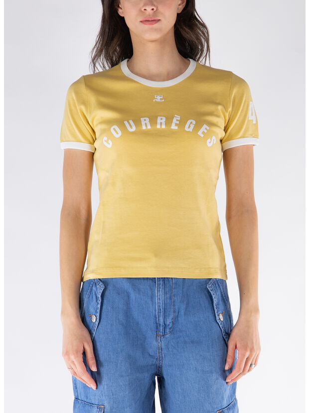 T-SHIRT CONTRAST PRINTED, B105 POLLEN, large