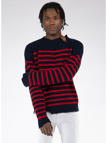 MAGLIONE A RIGHE, RGB94 BLUMARINE, small