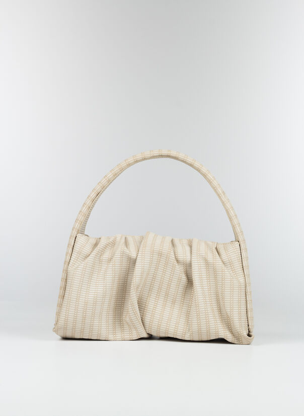BORSA HERA BRAID, IVORY, large