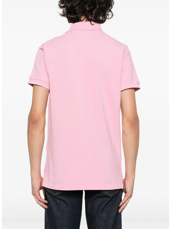 POLO TENNIS PIQUET, DP411 PINK, small