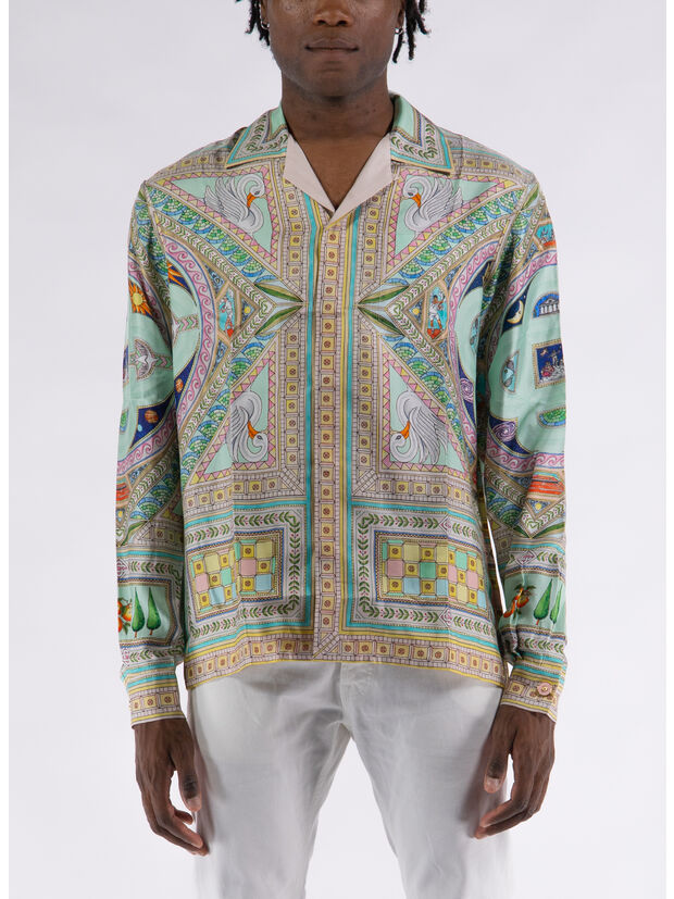 CAMICIA CUBAN COLLAR, 03 LE LABYRINTHE, large