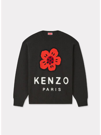 MAGLIONE GIROCOLLO BOKE FLOWER, , small
