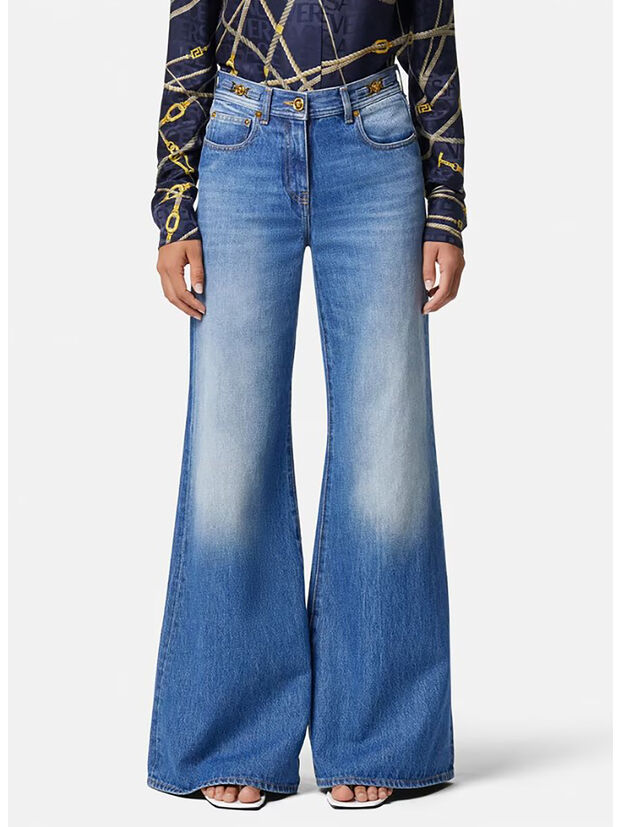 JEANS DENIM STONE WASH, 1D030 MEDIUM BLUE, large