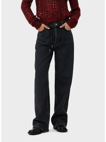 JEANS HEAVY IZEY, 006 WASHED BLACK, small