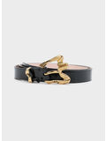 CINTURA RIBBON BLACK PATENT LEATHER, BL BLACK, thumb