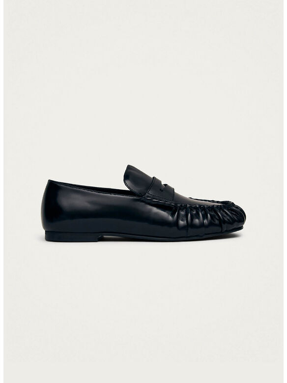 MOCASSINO IN PELLE, BLACK, medium
