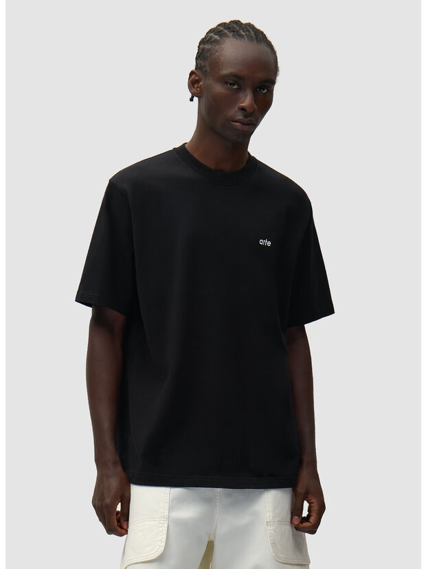 T-SHIRT BACK GRAPHIC, 1 BLACK, large