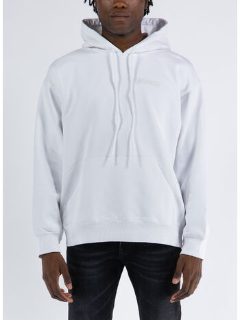 FELPA HOODED BABYBRUSH DUCK SWEAT, 02XX WHITE, small