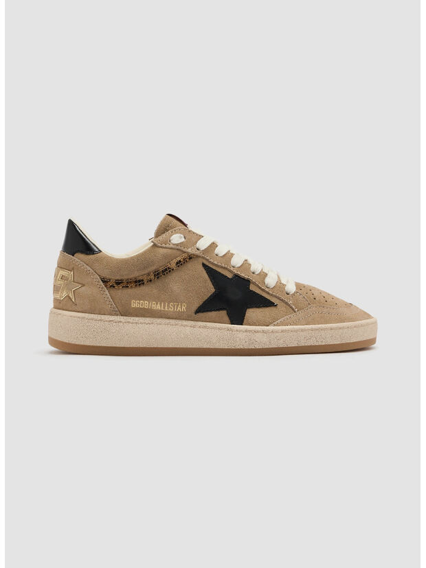 SCARPA BALLSTAR SUEDE UPPER TOE AND SPUR LEATHER, 15981 WARM BEIGE/BLACK/BEIGE BROWN LEO, large