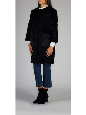 CAPPOTTO ASTRACAN, 001NERO, small