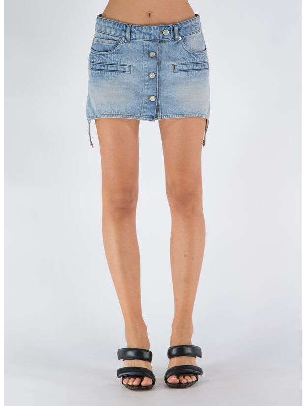 GONNA DIRTY BLUE DENIM STRAP MINI, 7011 LIGHT BLUE WASH, large
