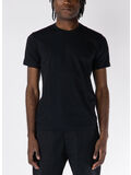 T-SHIRT GIROCOLLO BASIC, BLACK, thumb
