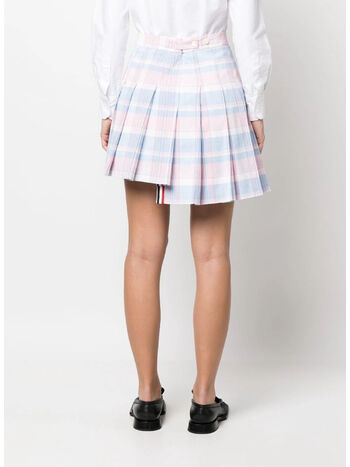 GONNA THIGH LENGTH DROPPED BACK PLEATED, , small