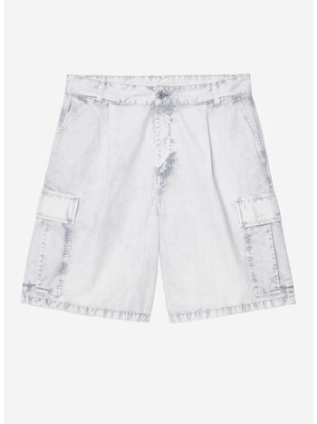 SHORT COLE CARGO, 1NK5F Mirror, chalk wash, small
