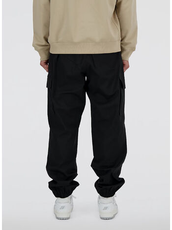PANTALONE JOGGER ICON TWILL CARGO, 001 BLACK, small