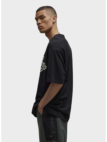T-SHIRT GFX YY, BLACK, small