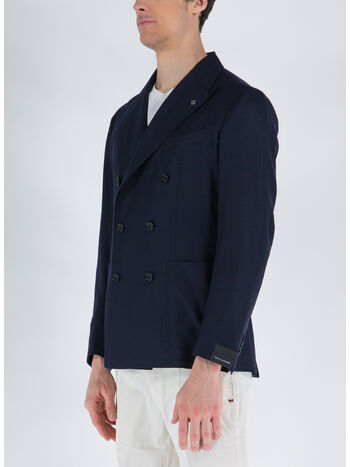 GIACCA MONTECARLO DOPPIOPETTO, B5040 BLU, small