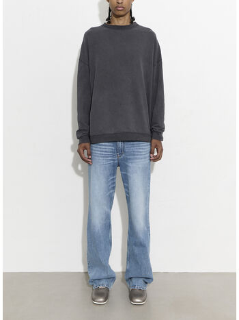 FELPA SLACK, Washed Black Rogue Loopback, small