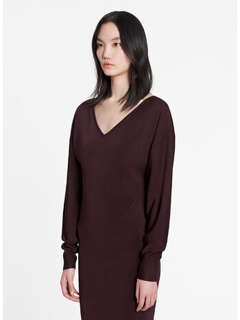 ABITO MIDI SIDE SLIT, 692 AMARENA, small