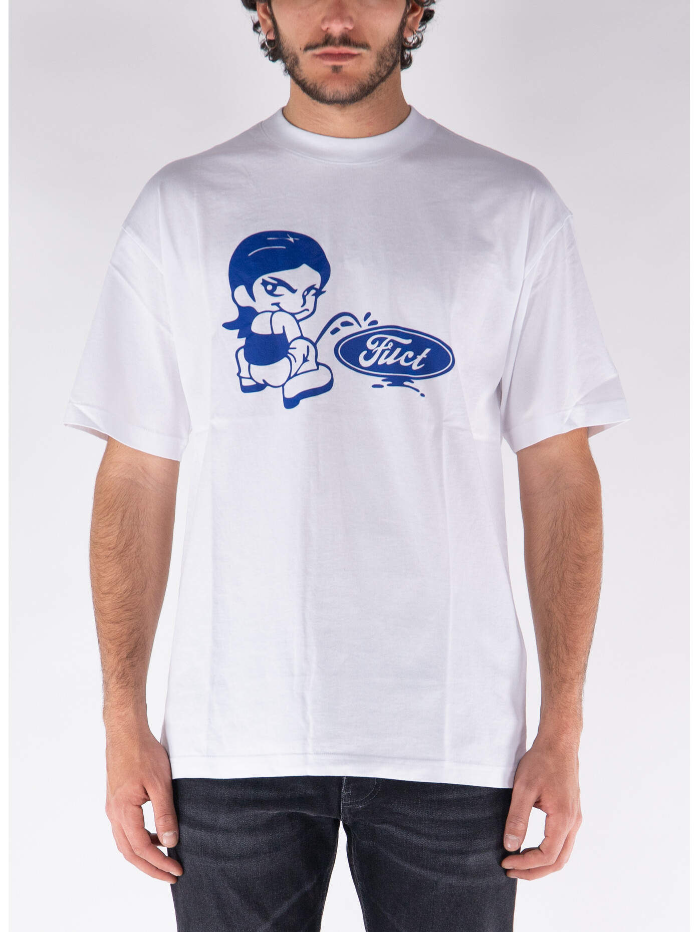 FUCT. T-SHIRT OVAL PEE GIRL | a476947-130019 | Susi