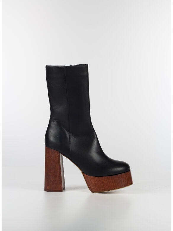 STIVALE GIA X RHW PLATFORM, 5000 BLACK RADICA HEEL, medium