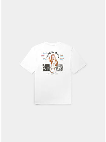 T-SHIRT IDENTITY, WHITE, small