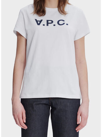 T-SHIRT VPC BLANC F, IAK  DARK NAVY, small