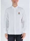 CAMICIA OXFORD BOKE FLOWER CREST, 01 BIANCO, thumb