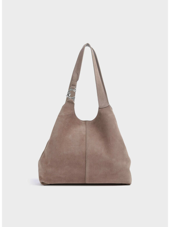 BORSA C-EASY SUEDE LARGE, N59 WARMTA/WARMTA, medium
