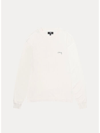T-SHIRT LAZY LS TEE, 1201 WHITE, small