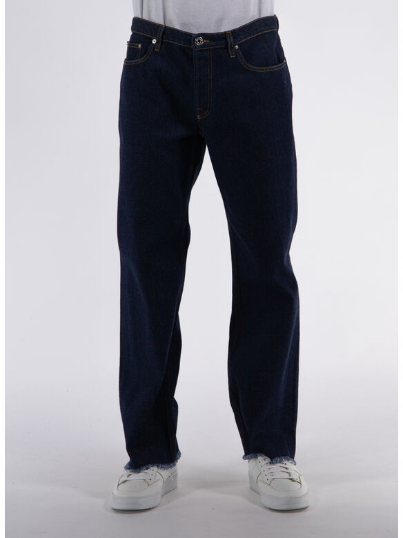 JEANS TAILORED DENIM, 29 NAVY BLUE, medium