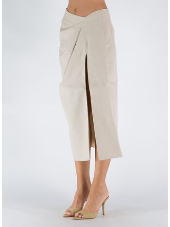 GONNA MIDI THE GEA LINUM, SAND, small