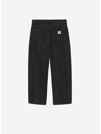 PANTALONI LANDON, 3R260 Snake Camo, Black, heavy stone wash, small