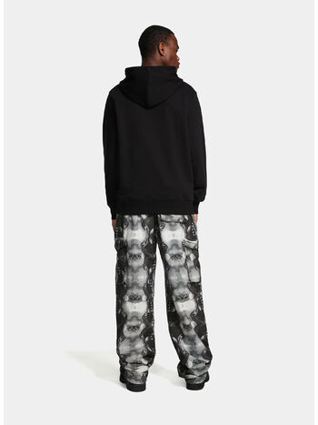 FELPA HOODIE UNIFIED TYPE, BLACK, small