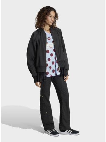 GIACCA LAYERED BOMBER, BLACK, small
