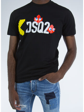 T-SHIRT PAC-MAN, 900 BLACK, small
