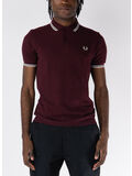 POLO SHORTSLEEVE STRONG WILL, BURGUNDY, thumb